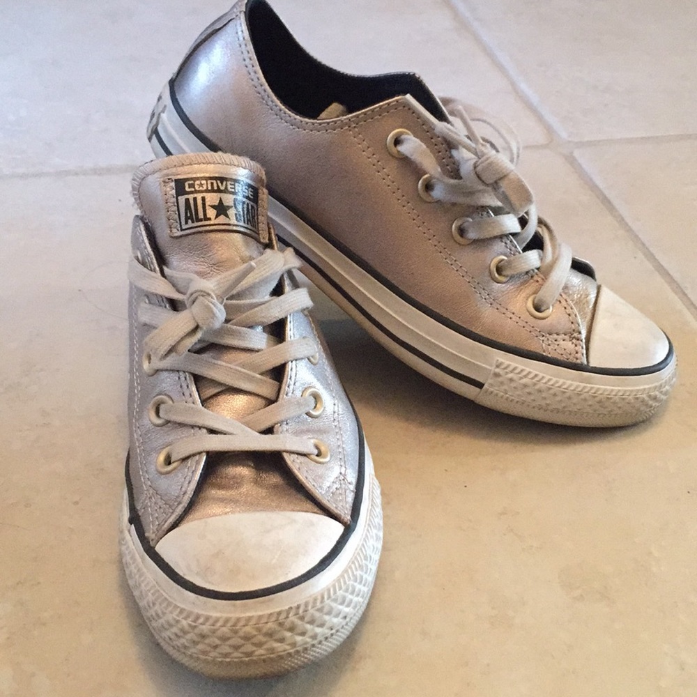Metallic Converse